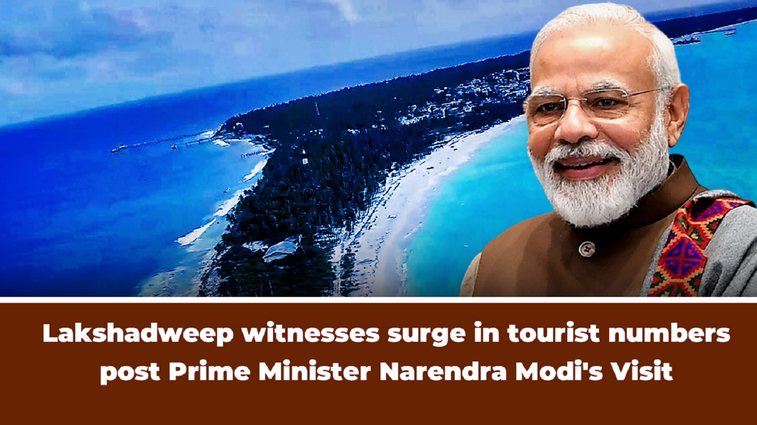 Lakshadweep witnesses surge in tourist numbers post Prime Minister Narendra Modi`s Visit